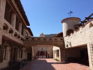 Courtyard at Scotty's Castle