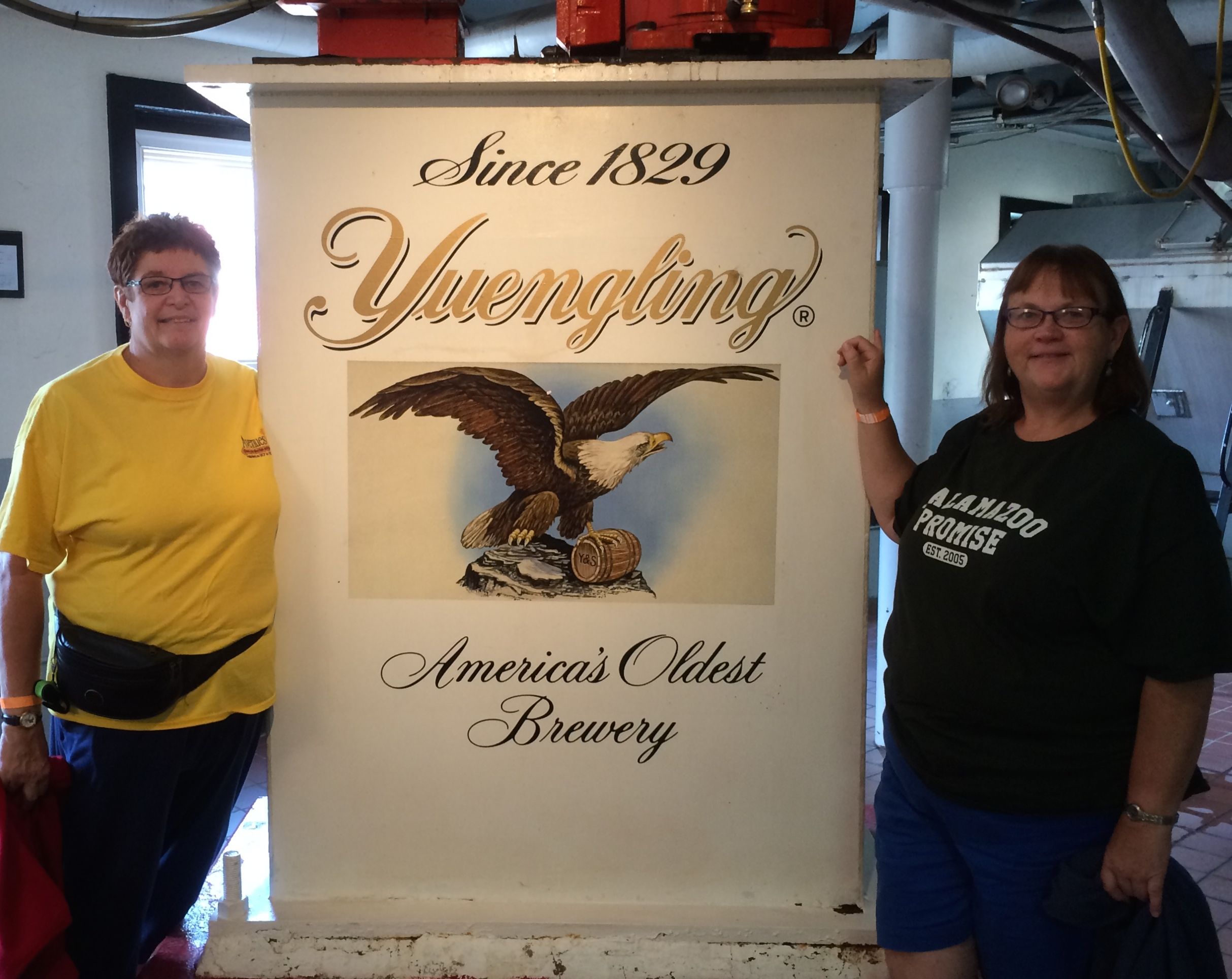 Barb and me after the tour