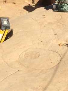 Post hole and post mould