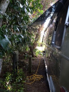 Backing in left side