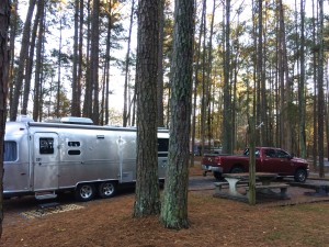 Campsite at Red Top Moutain