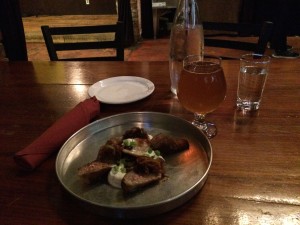 Heist Brewery dinner