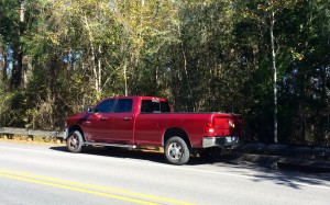 Bart before the tow truck