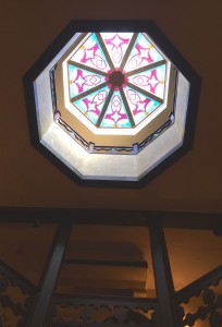 Casements colored glass