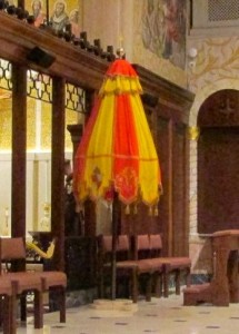 Cathedral umbrella thing