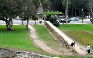 Fort rebuilt line of defense