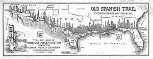 Old Spanish Trail Map
