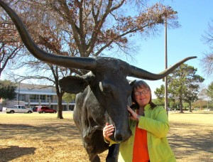 Bridge - me and the longhorn