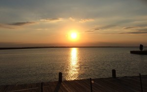 Lake Livingston sunset