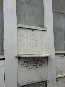 New Orleans Muscians Tomb graveside
