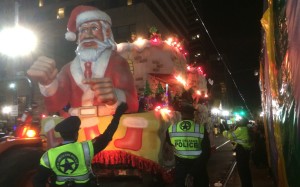 Santa float