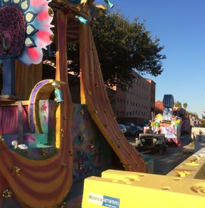 Taking the floats to the starting point