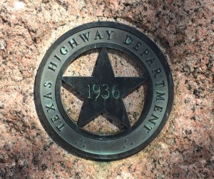 Texas Highway marker
