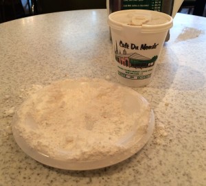 leftover powdered sugar