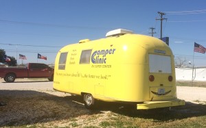 yellow Airstream