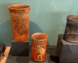 Mayan cylinder pots