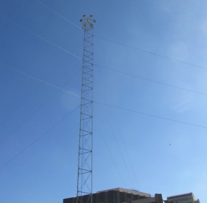 Moonlight tower top