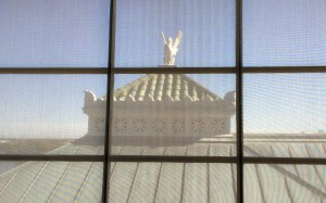 Noma roof with angel