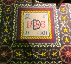 The Driskill carpet
