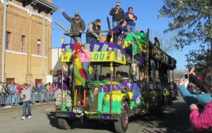 The last of the parade