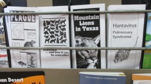 Brochures in ranger's station