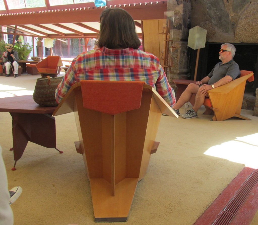 Chairs in living room