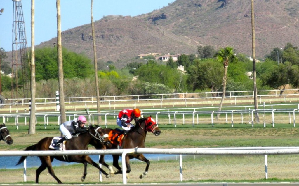 Heading for the finish line