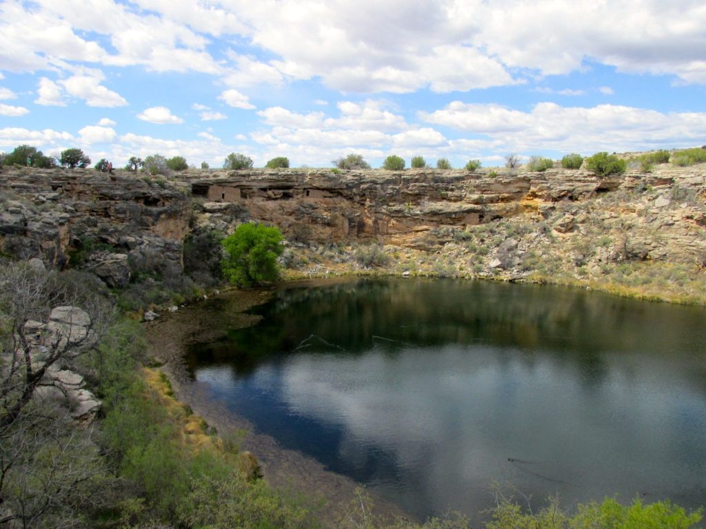 Montezuma well from the other side