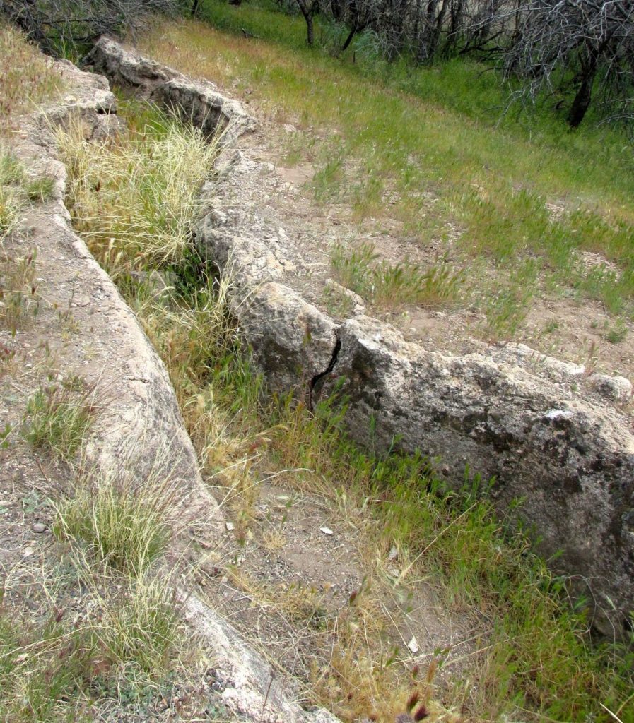 Montezuma well irrigation channels