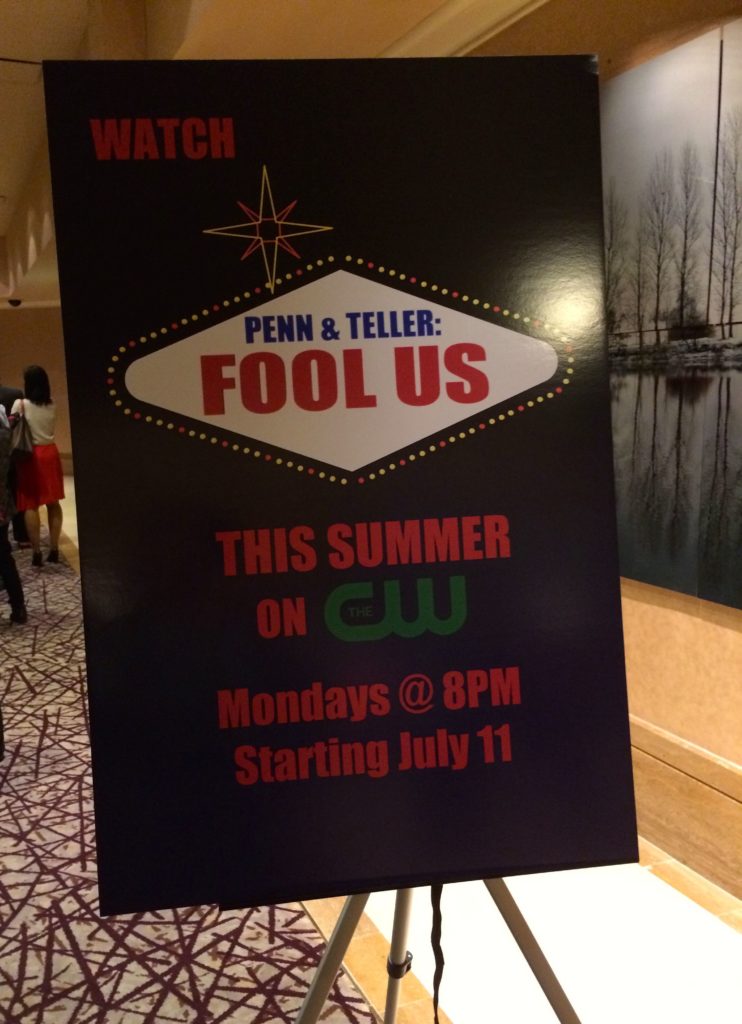 Penn and Teller Fool Us sign