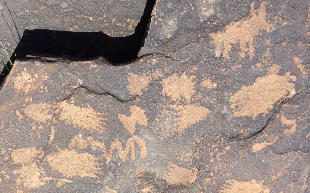 Petroglyphs many