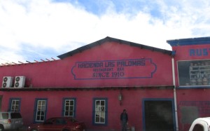 Pink store restaurant