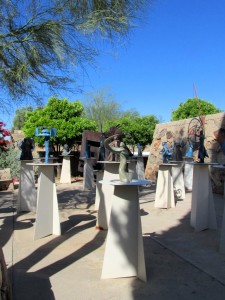 Sculpture yard