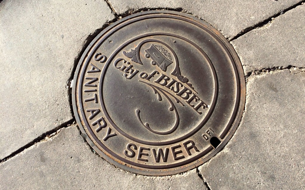 Sunday Bisbee manhole cover