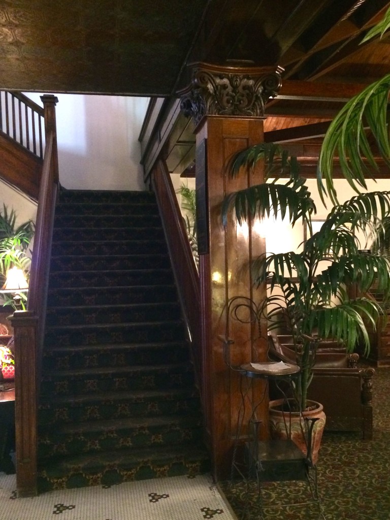 Sunday Bisbeen Copper Queen Hotel lobby