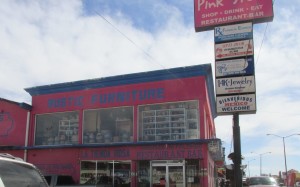 The pink store