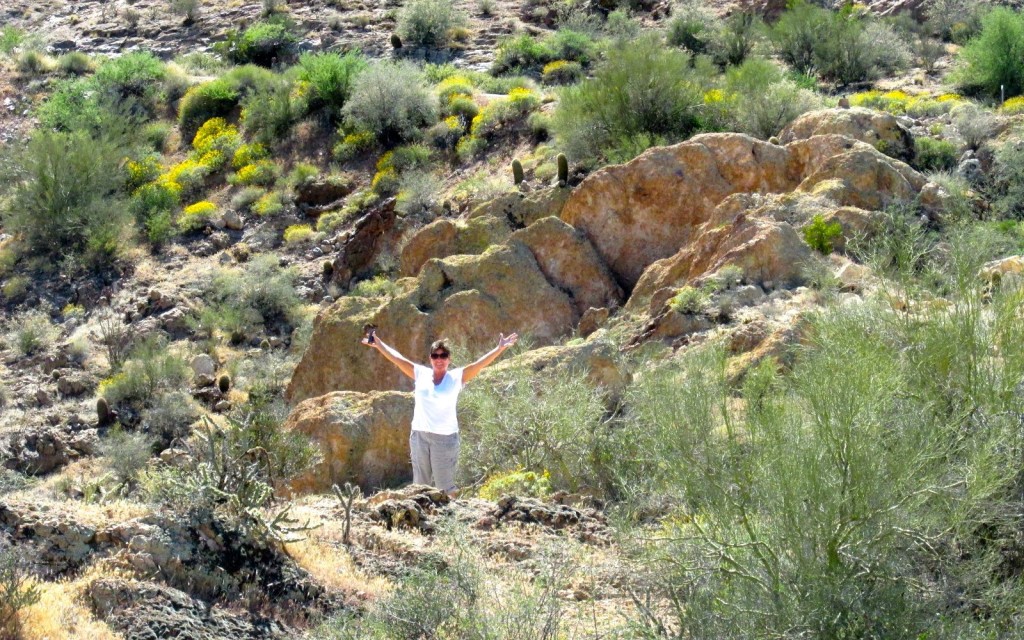 Thurs Konnie on the rocks