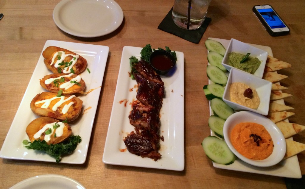 Whiskey Rose's dinner