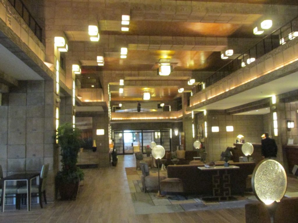 lobby looking toward the registration desk