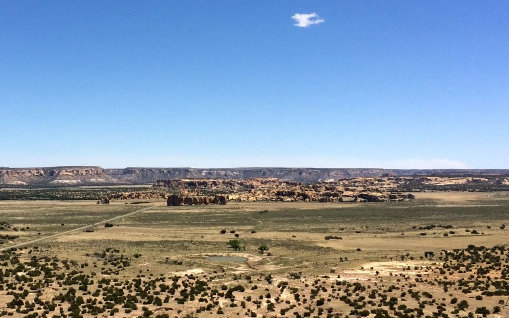 Acoma in the distance