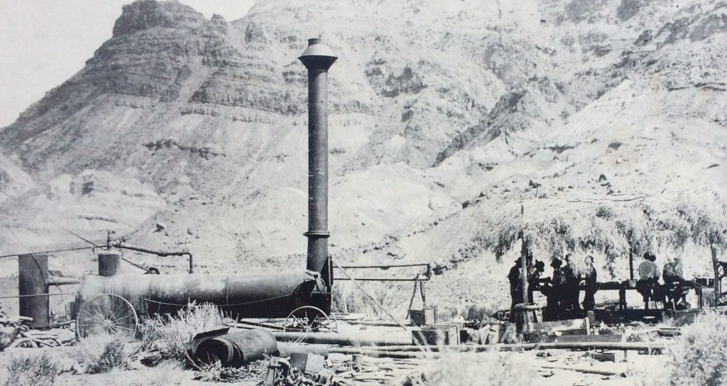 Black and white photo of Spencer Boiler