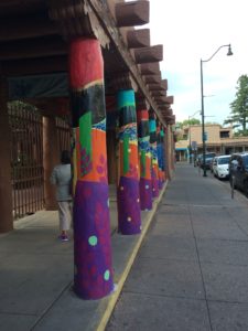 Columns at AIAI Museum of Cont. Art Yakita Starr Fields