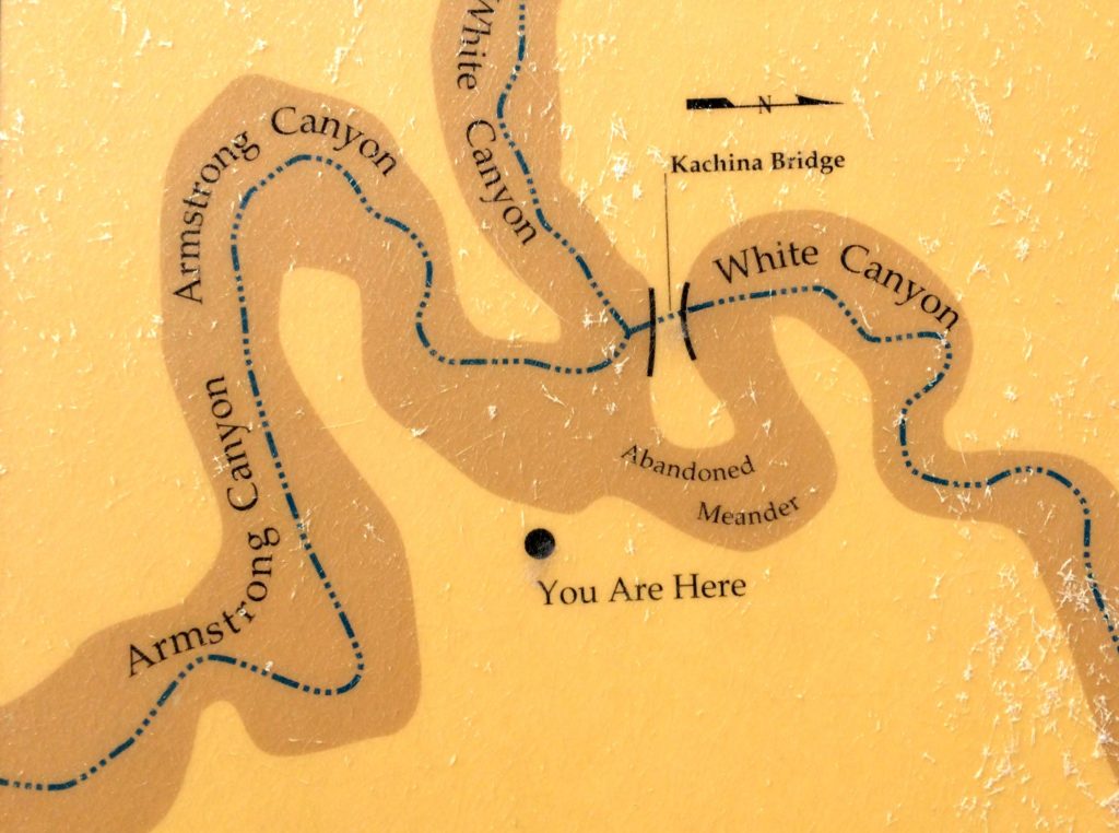 Kachina Bridge Map