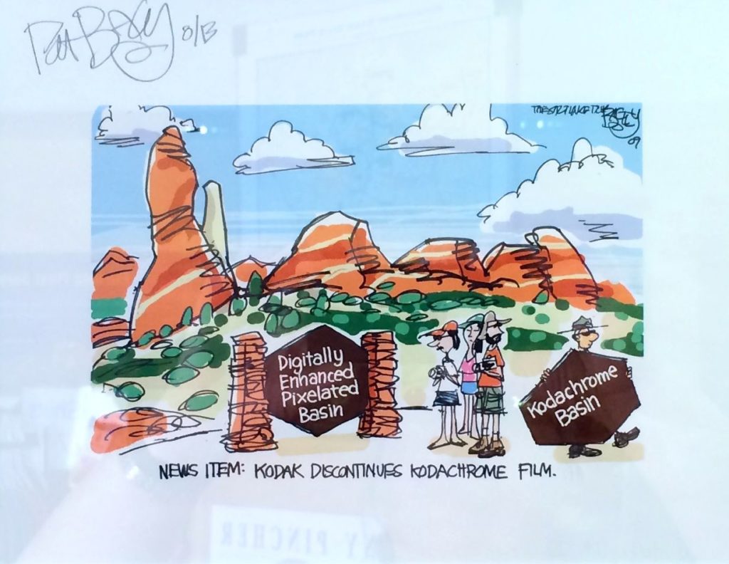 Kodachrome Basin cartoon