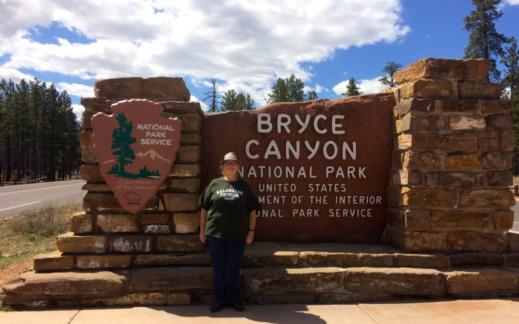 Me by Bryce Canyon Sign