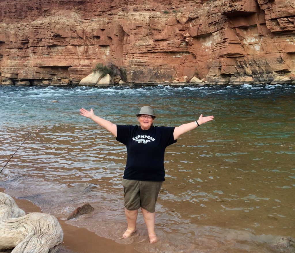 Me in the colorado river