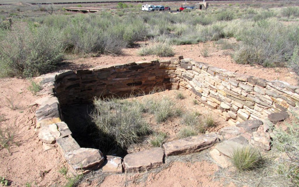 Puerco ruins kiva