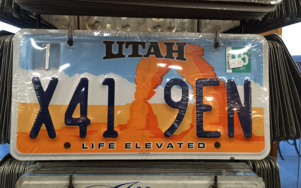 Real License plates for sale