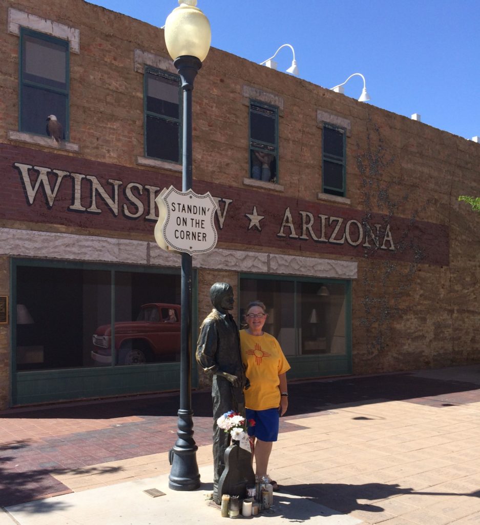 Standing on the corner