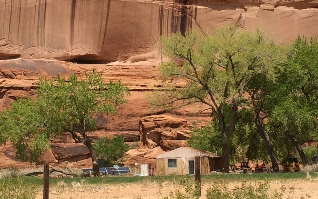 Summer home with solar power